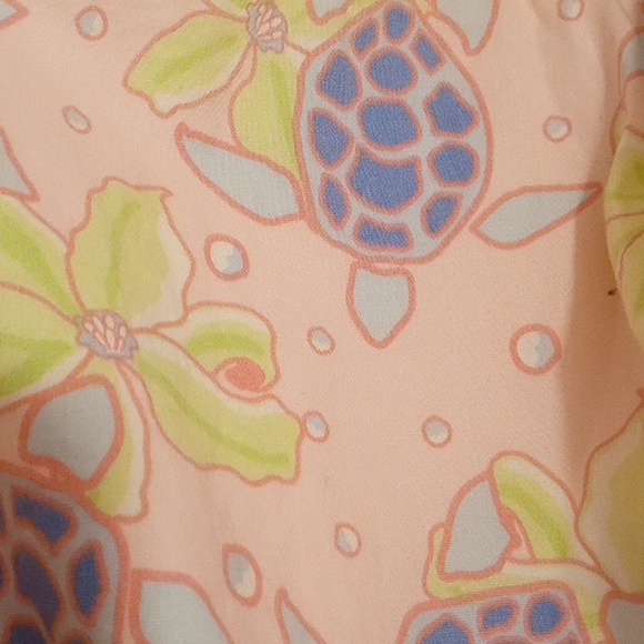 Ladies vineyard Vines Pink's purples greens preppy fun dress size 6 - Picture 10 of 11